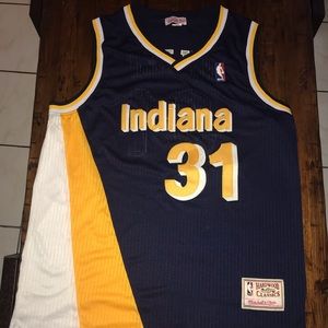 Reggie “The Knick Killer” Miller #31 Throwback NBA